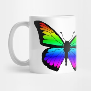 Rainbow Butterfly Mug